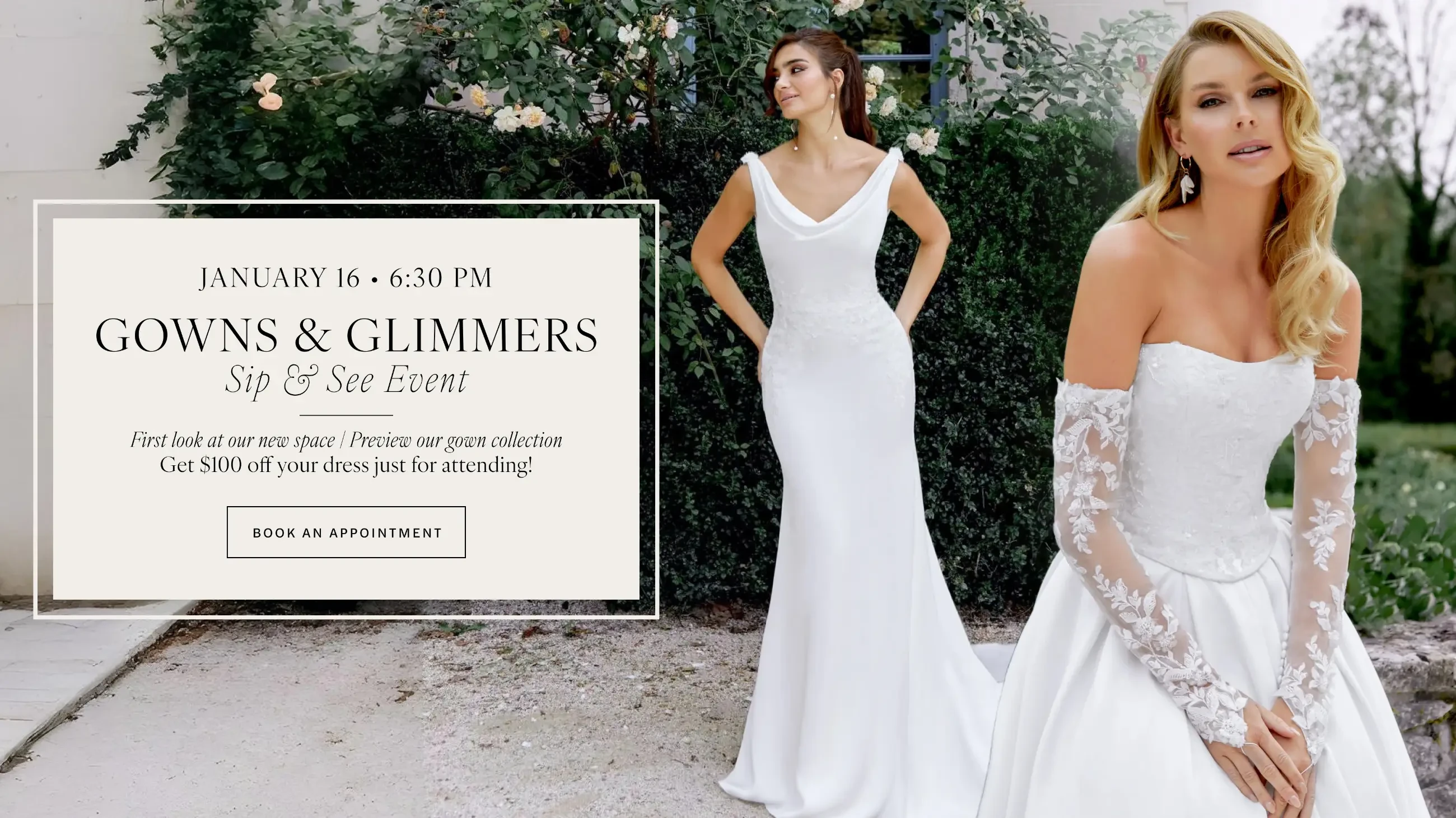 Sip and See Banner for Desktop